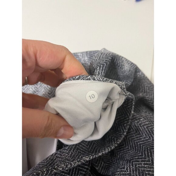 Lululemon Wunder Under Pant III Diffusion White Black Leggings - Picture 6 of 10